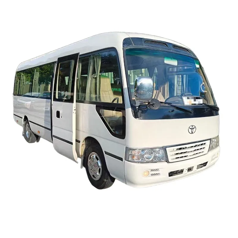2024 To-yo-ta Coaster Bus Mini Van 20 Seaters for Sale Passenger Mini Bus To-yo-ta Coaster Bus