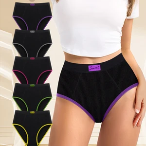 Factory Price Female Undies Seamless Women's Panties Bikini High Rise High Cut Women Briefs Knickers