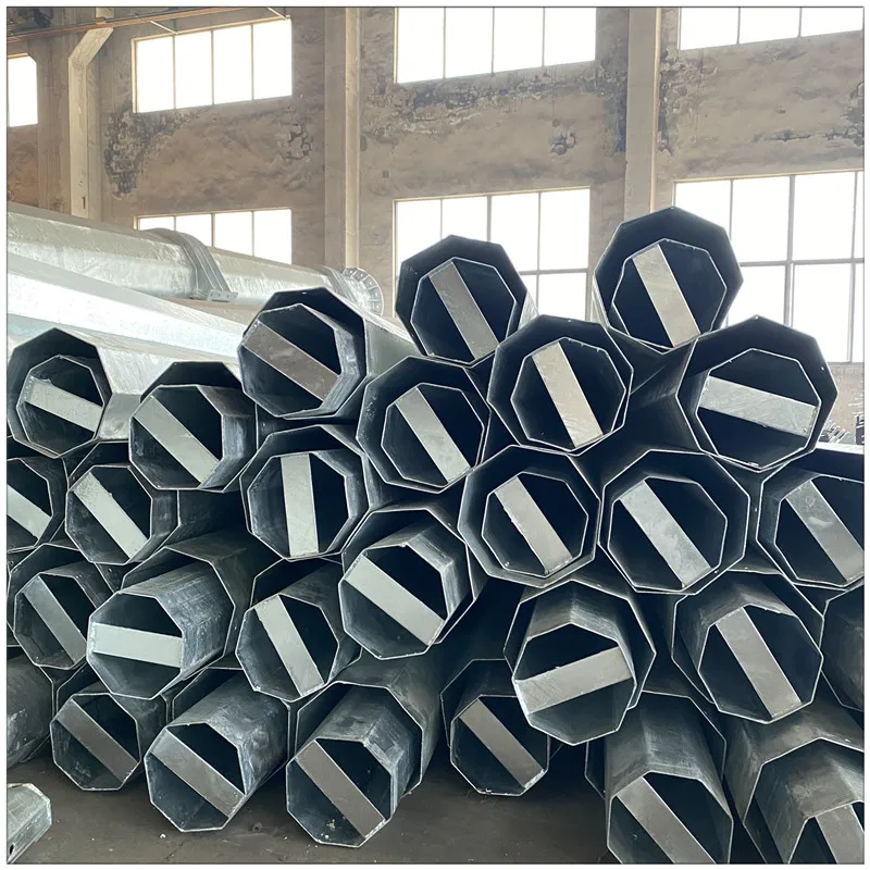 8-угольный трубчатый полюс горячего цинкования стандарта NEA, Филиппины