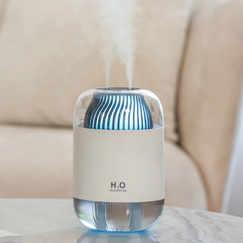 Household 1000ml Mini Humidifier USB Charging Cold Mist Evaporator Personal Space Air Humidifier Diffuser