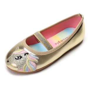 Custom Children Princess Dance Shoes Girl Dress Party Flat Shoes Girl Children Casual Shoes