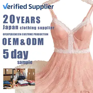 Women Sexy Cami Style Floral Satin Breathable Soft Elegant V-neck Front ODM Nylon Lace Nightdress Sleepwear