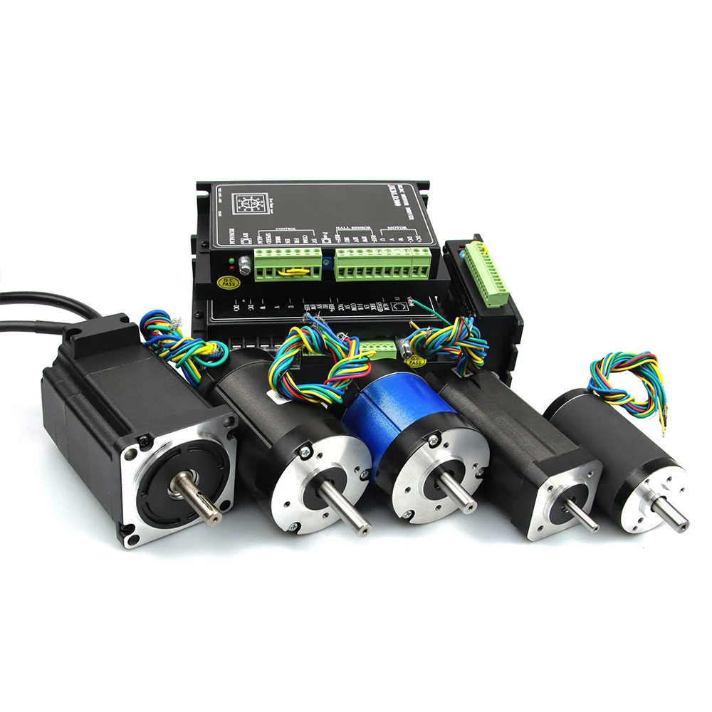 BLDC Motor with Hall Sensor 3 Phase High Torque BLDC Motor Brushless DC Motor for Electric Vehicle