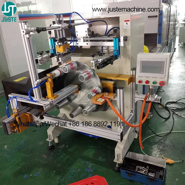Paper Cup Silk Screen Printing Machine Full Automatic Loading Pet Pp Cup Screen Printer For