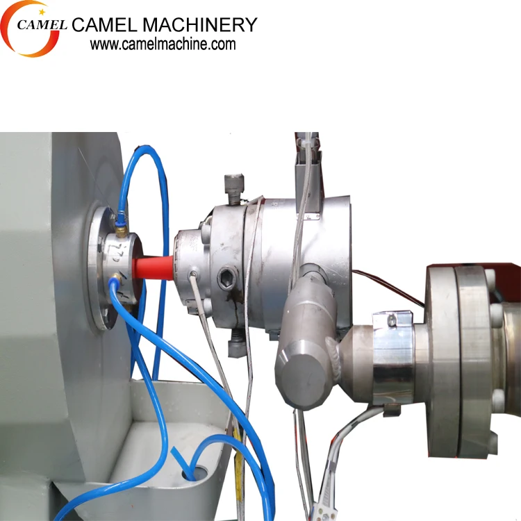 PE Electric Conduit Pipe Making Machine /Plastic Orange Threading Conduit Tube Making Machine