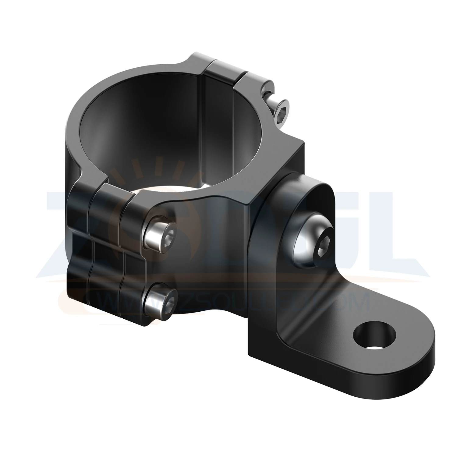 360 Degree Adjustable Roll Bar Clamp Mount Fit On 1.752 Inch Roll Cage