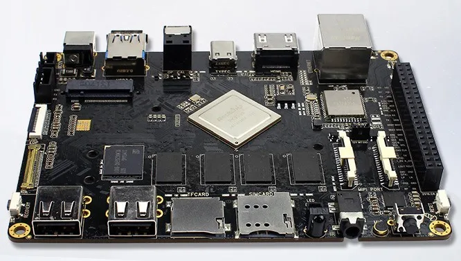 2019 OEM ODM пользовательский Android 7,1 RK3399 макетная плата шестиядерный распознавание лица AI материнская плата