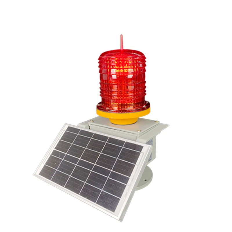 
Оповещение об опасности в форме башни на солнечных батареях для строительства летательных аппаратов, светодиодный фонарь для помех в аэропорту 