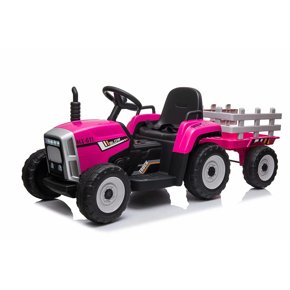 Toy Tractor with Bucket Electric Ride on Fun for Kids