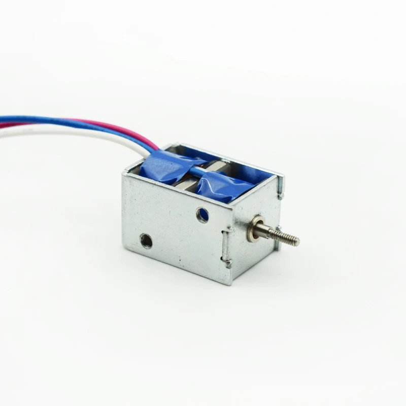 Elettromagnete Micro Elettrovalvola Push Pull Tipo Di Aspirazione DC 6V - Foto 6