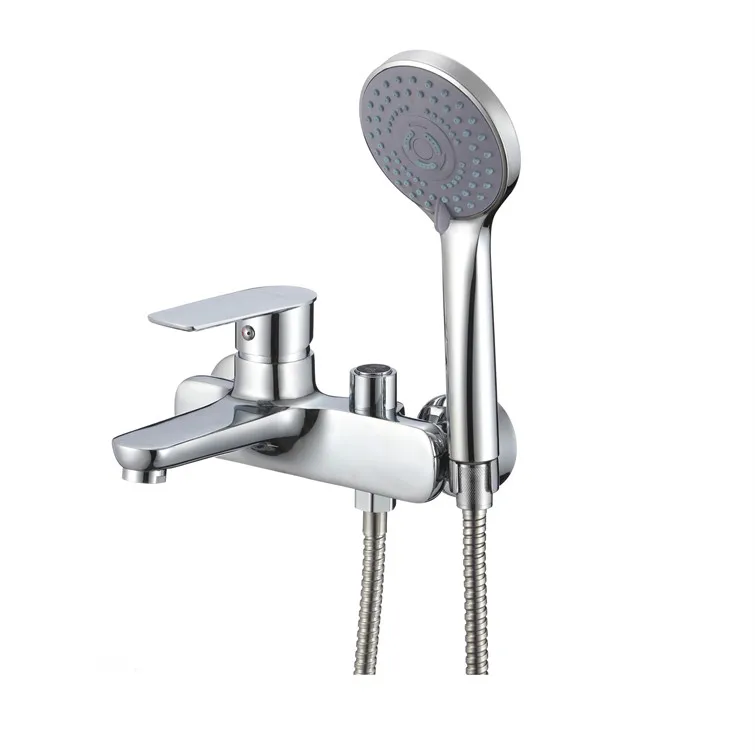 Zinc Chrome Bathroom Shower Mixer Tap Hot And Cold Water Mixer Zinc ...