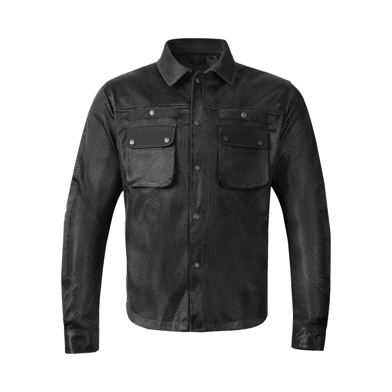 VND Summer Sportswear Retro Mesh Motorcycle Jacket for Adults