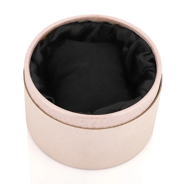 Custom Printing Cute Round Gift Boxes Small Paper Tube Packaging Box with Ribbon
