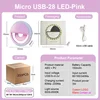28LED-Pink