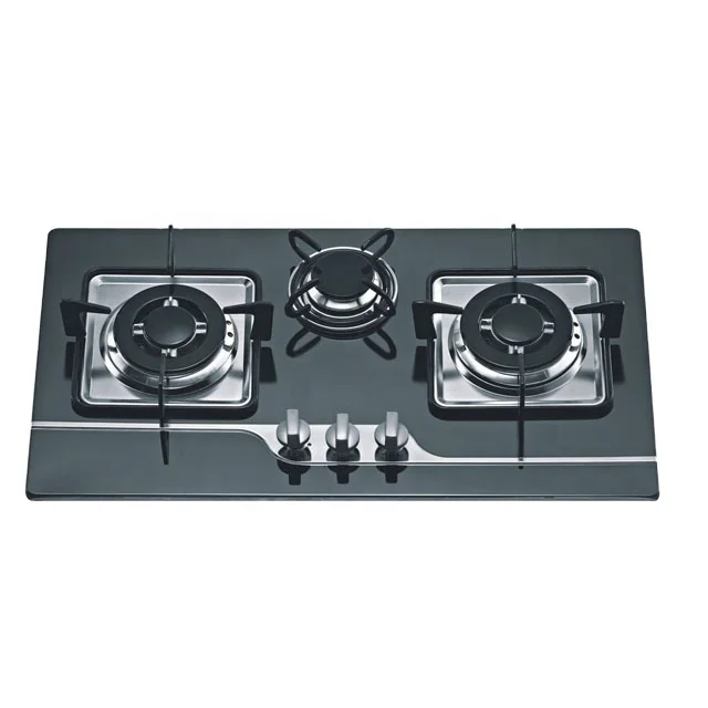 Gas Cooktop Microwave Countertop 3 burner  Gas Cooker lpg Gas Stove