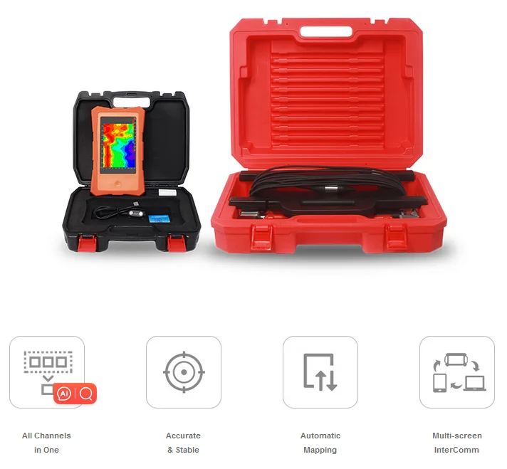 Water Ditecor R Machine Admt-300zn Underground Water Detector - Efficient Borehole Survey