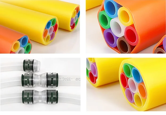 HDPE Corrugated Optic Duct Made From Durable PE Material