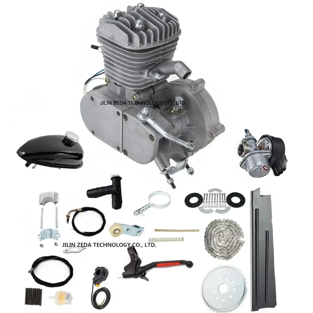 ZEDA-4 Stroke 49cc Gas Engine Motor Gear Box DIY Bike Parts