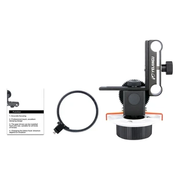 Yelangu Precise Focus Quickly Installed Compatible With Different Sizes of Lens and Head Follow Focus F0 detail image