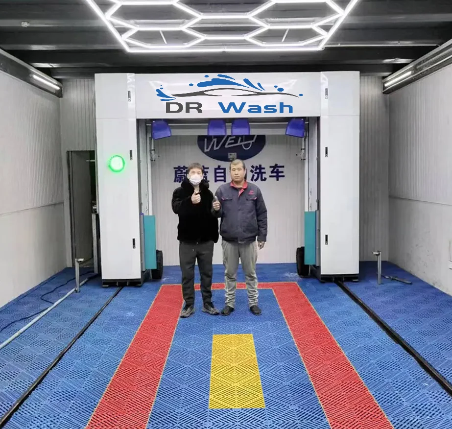 Factory Price Intelligent Detection Touchless Carwash Full Set Automatic Car Wash Machine