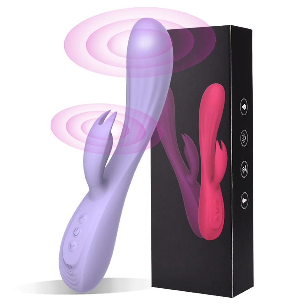 Wholesale Waterproof Dildo G-spot Rabbit Vibrator With 10 Frequencies Modes Masturbation Sex Vibrator For Woman From m.alibaba image