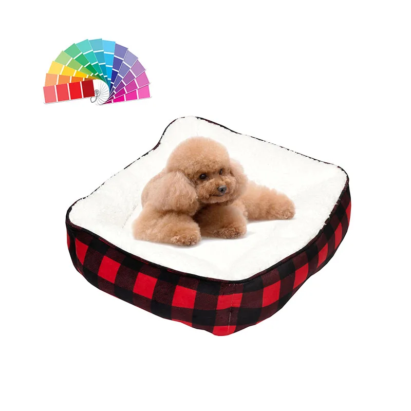 New design pet dog Luxury Dogs Cushion Orthopedic Calming Washable Luxury Dog Bed