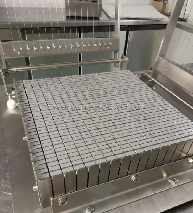 チョコレート切断機ソフトスイーツスクエアチーズケーキワイヤー