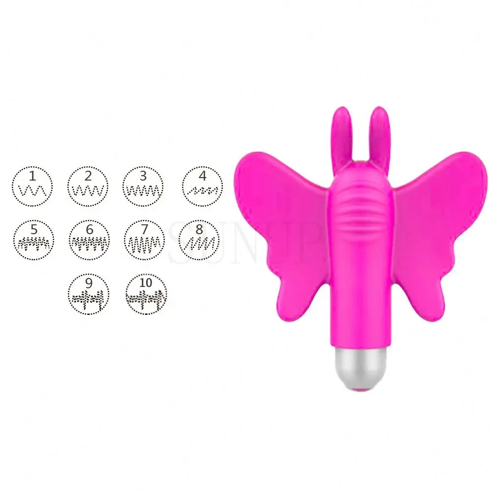 Factory G Spot Stimulate Clitoris butterfly Finger Glove Sex Products Female Adult Toys Vibrator