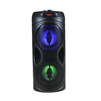 New Model Cylinder Speaker Subwoofer Karaoke with Microphone Bluetooth Speaker Wireless Audio for Outdoor Party Player
