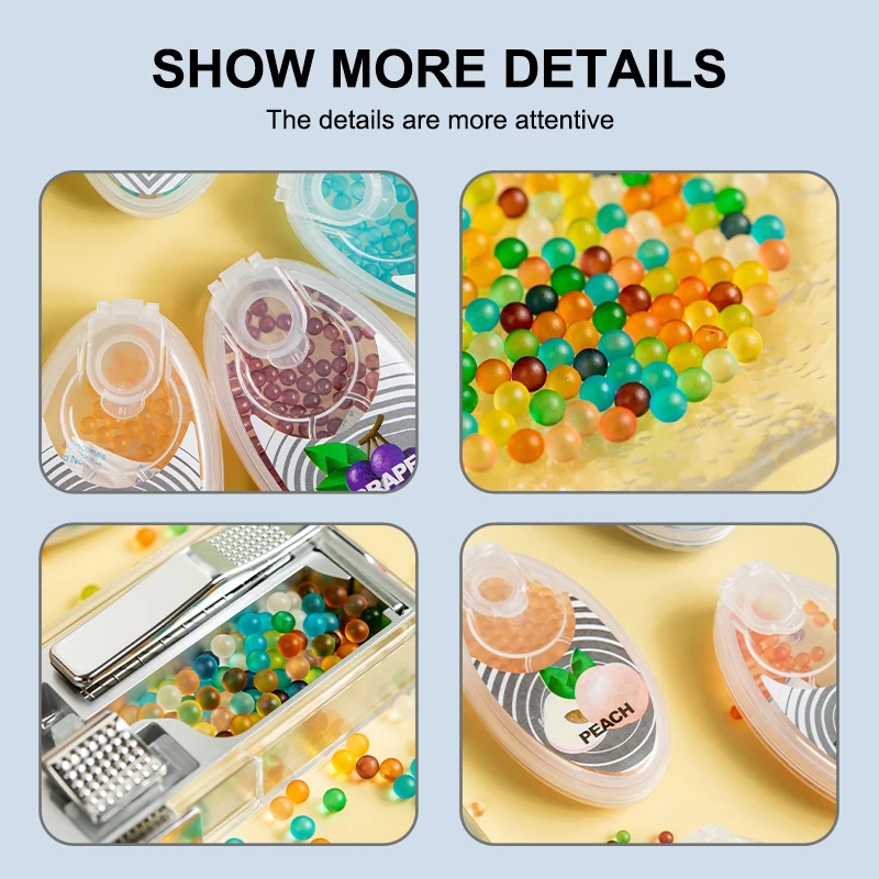 flavor beads for cigarettes Premium Mint Flavor Beads Enhance Cigarettes with Refreshing Taste Easy to  Use Smoking Accessory