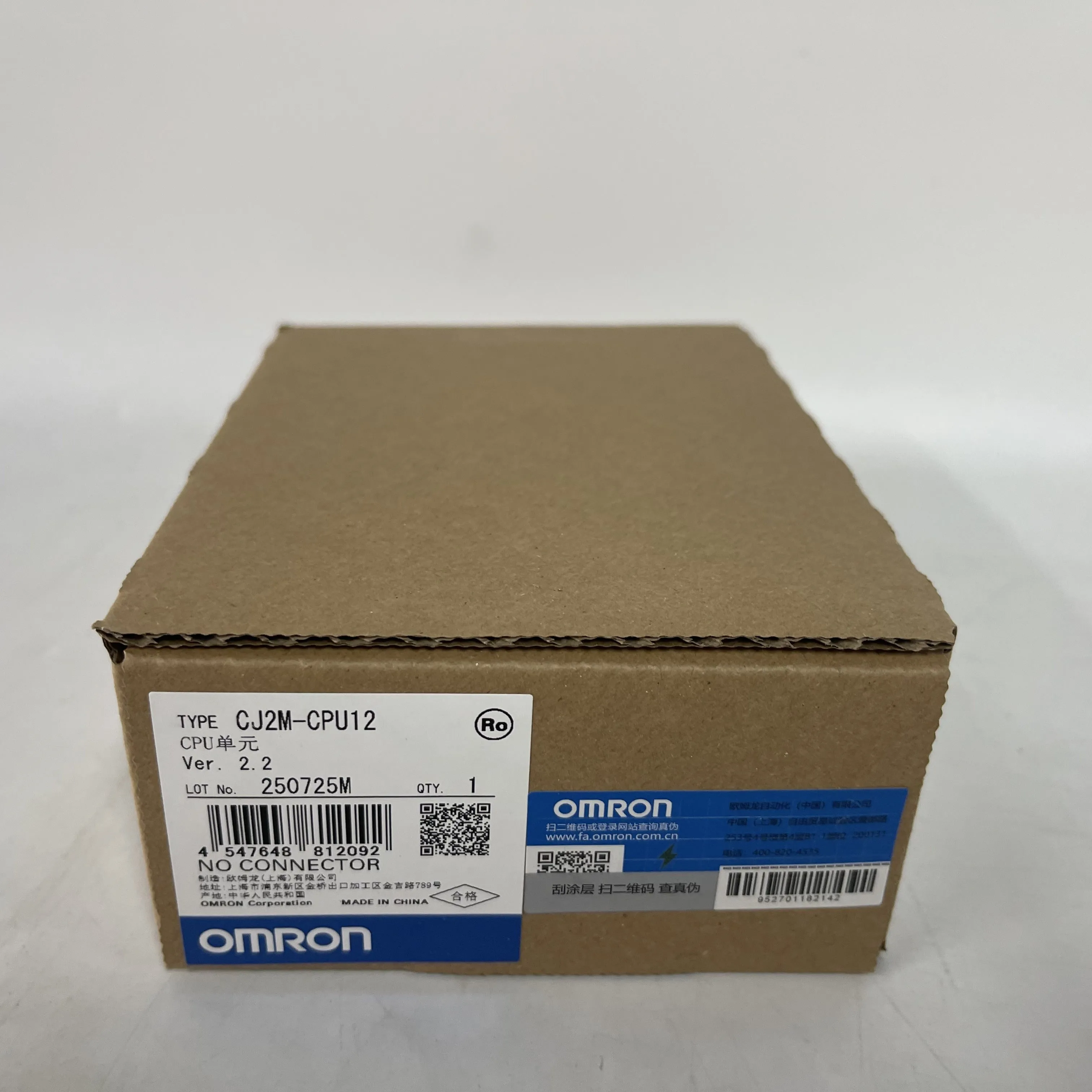Omron PLC CPU Unit CJ2M-CPU12