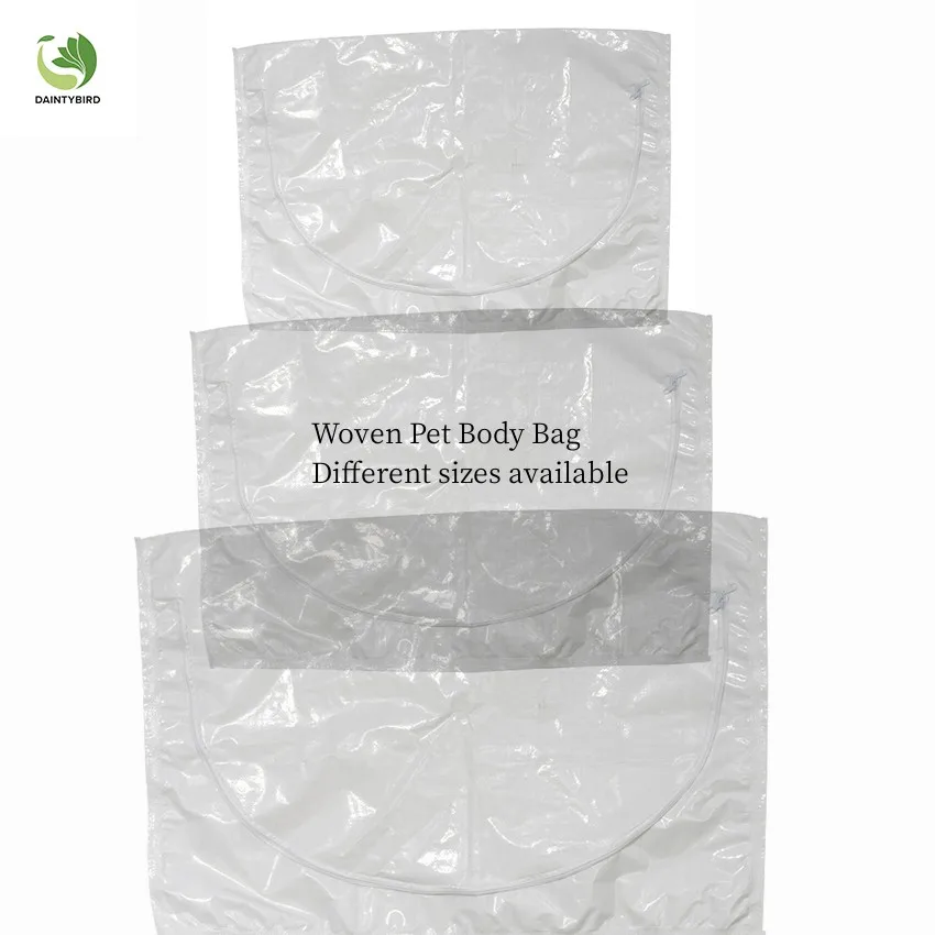 Funeral Supplies Wholesale Woven Coated With Pe Waterproof Zipper