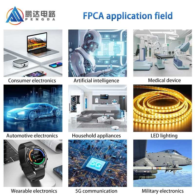 Ultra-Thin Transparent FPC Circuit Board Smart Double-Sided PET Flexible PCB High Temperature Resistant Film Manufacturer Direct