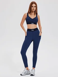 Wholesale Fitness Yoga Set Adjustable Premium Sportswear Stretch Quick-dry Fitness Outfit High Waist Leggings Set for Women