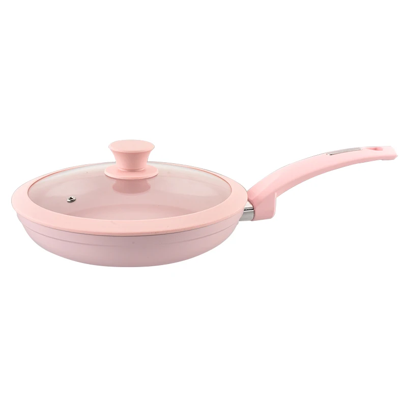 Aluminum pink Ceramic Coating Royalty Line Cookware