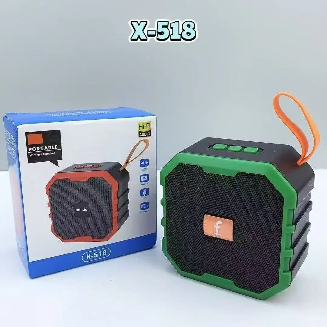 X-518 Outdoor Portable Wireless Bluetooth Speakers Super Bass