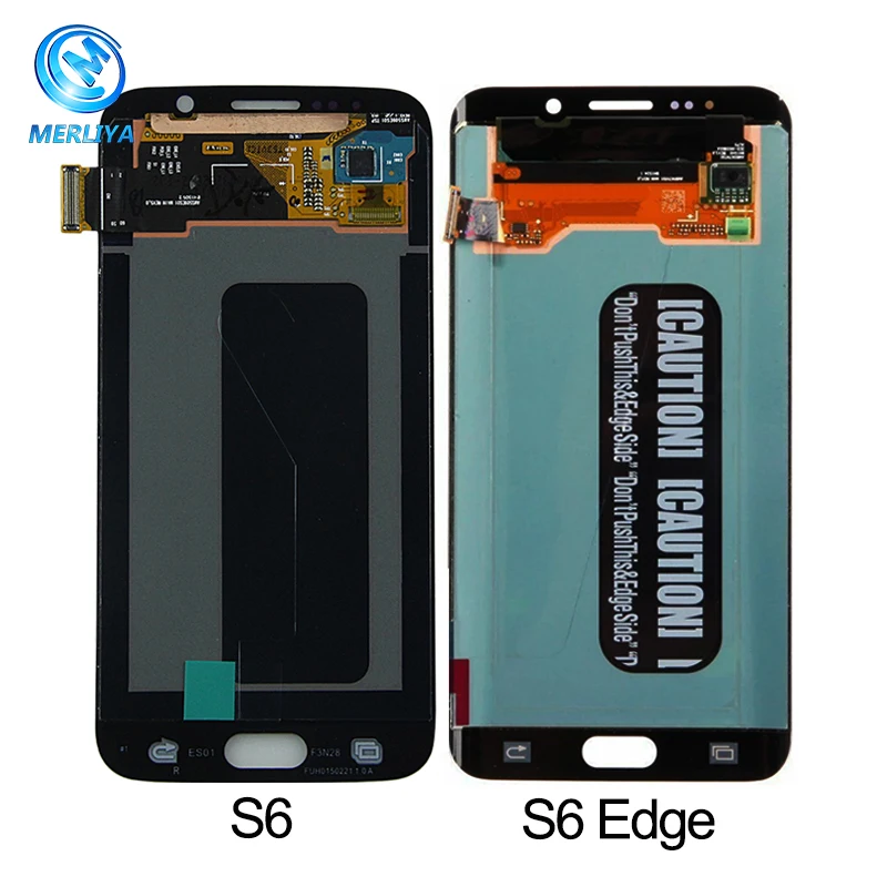 For Samsung Galaxy S6 Edge LCD G925 G925F G925A Touch Screen S6edge Touch Screen Assembly for S6 G925 LCD Display