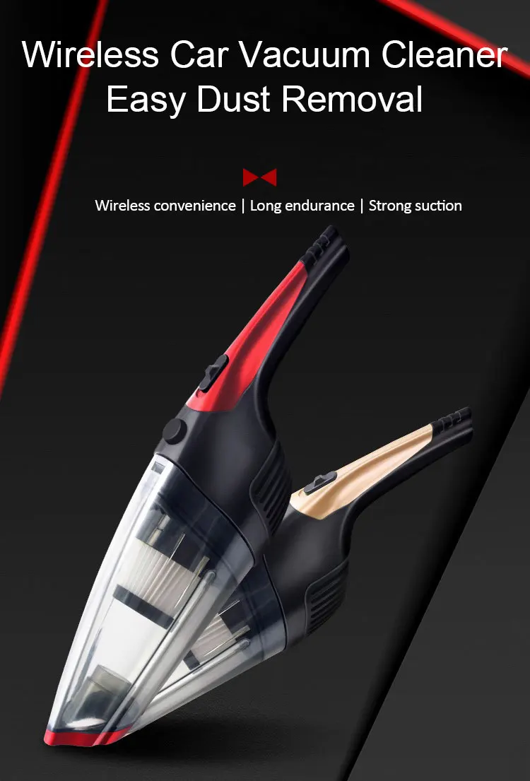 Incar Wireless Vacuum Cleaner Cordless Wet Dry Car Mini Cleaning