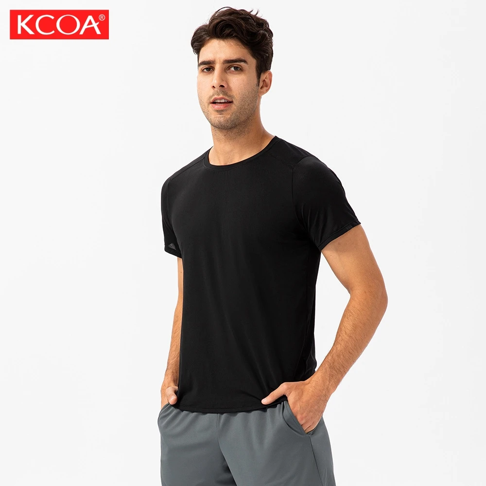 OEM Wholesale Activewear Loose Polyester Sport Gym Quick Dry Men T Shirt