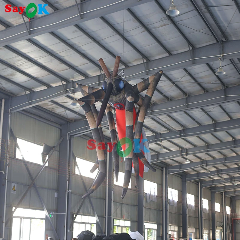 Customized Commercial Inflatable Mosquito Repellent Model Advertising, Storefront Decoration Inflatable Mosquito for Sale