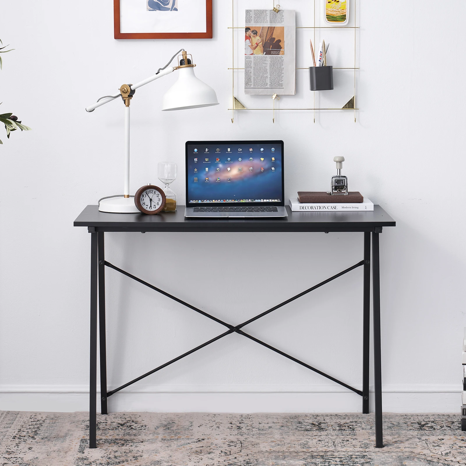 Home Simple Modern Single Small Desk Student Writing Desktop Bedroom Office Table Simple Pc Computer Desks