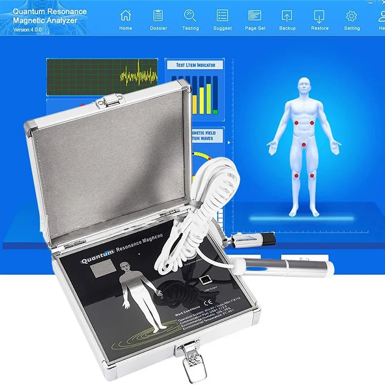 Health Analyze With 52 Reports Quantum Resonance MagneticJYT-QA05 Class II Clinical Analyzer
