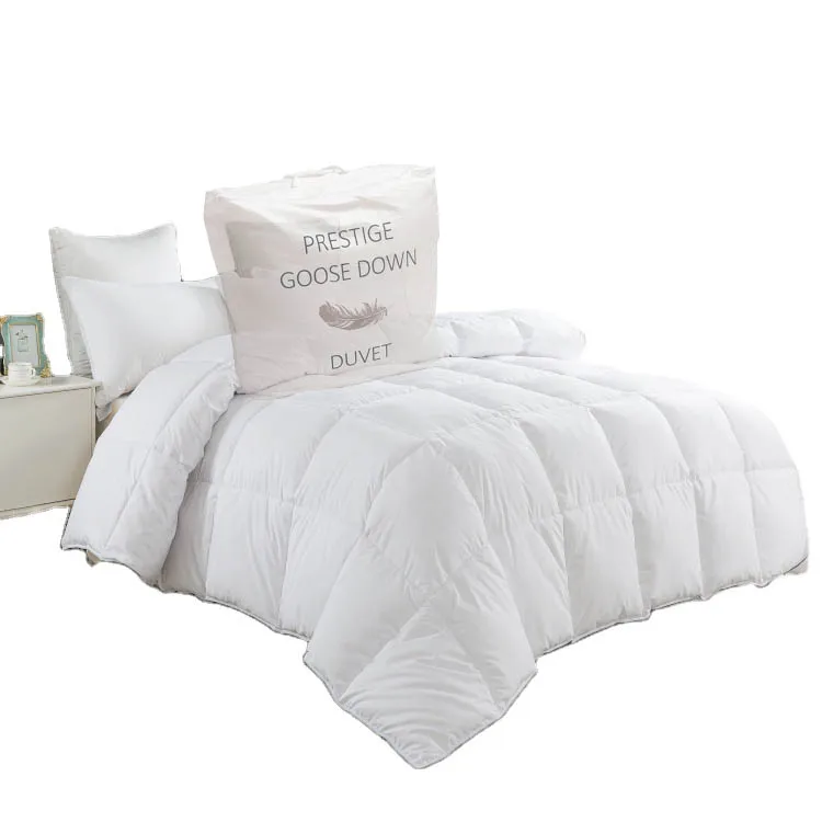 UK Wholesale 15 WGF 85 WGD Super Soft Luxury White Duck Comforter Feather Goose Down Duvet Alibaba