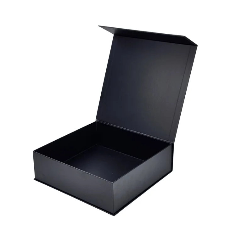 Custom Luxury Magnet Closure Rigid Cardboard Packing Boxes Customized ...