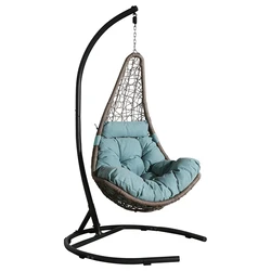 Кресло-качели в форме яйца с подставкой, уличный садовый подвесной стул черного цвета для новорожденных, качели для взрослых на свадьбу