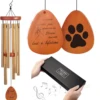 25.5-inch aluminum cover musical wind chime