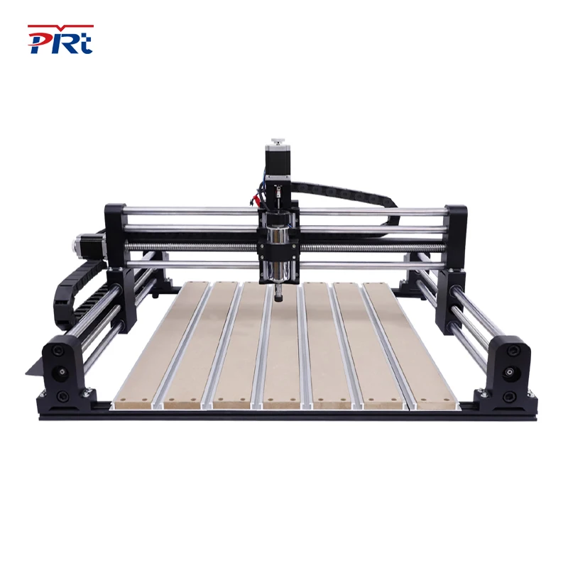 PRTCNC 6060 CNC ထွင်းထုစက် ဒက်စ်တော့ CNC router သစ်သားဖြင့်ပြုလုပ်ထားသော တိကျမှန်ကန်သော cnc ထွင်းထုစက်