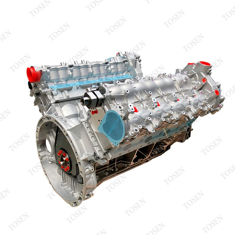 Kit de moteur V8 qui fonctionne - Moteur à combustion interne Mad Metal Engine pour Ax90104 Scx10 Capra Vs4-10 Pro/Ultra, version kit de voiture, 6,4