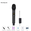 black 1 MIC Plastic receiver