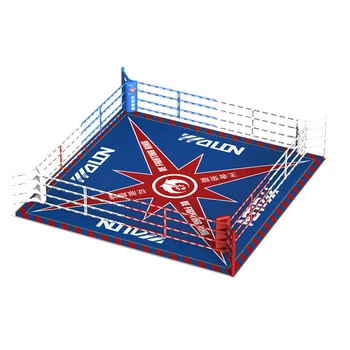 Sale Customized Size Floor Boxing Ring Wrestling Ring De Boxeo Fitness OEM Steel Heavy Logo Packing Color Printing Material